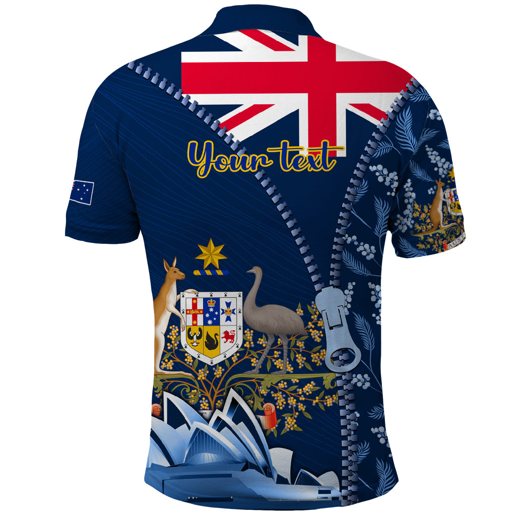 Personalised Happy Australia Day 26 January Polo Shirt LT9