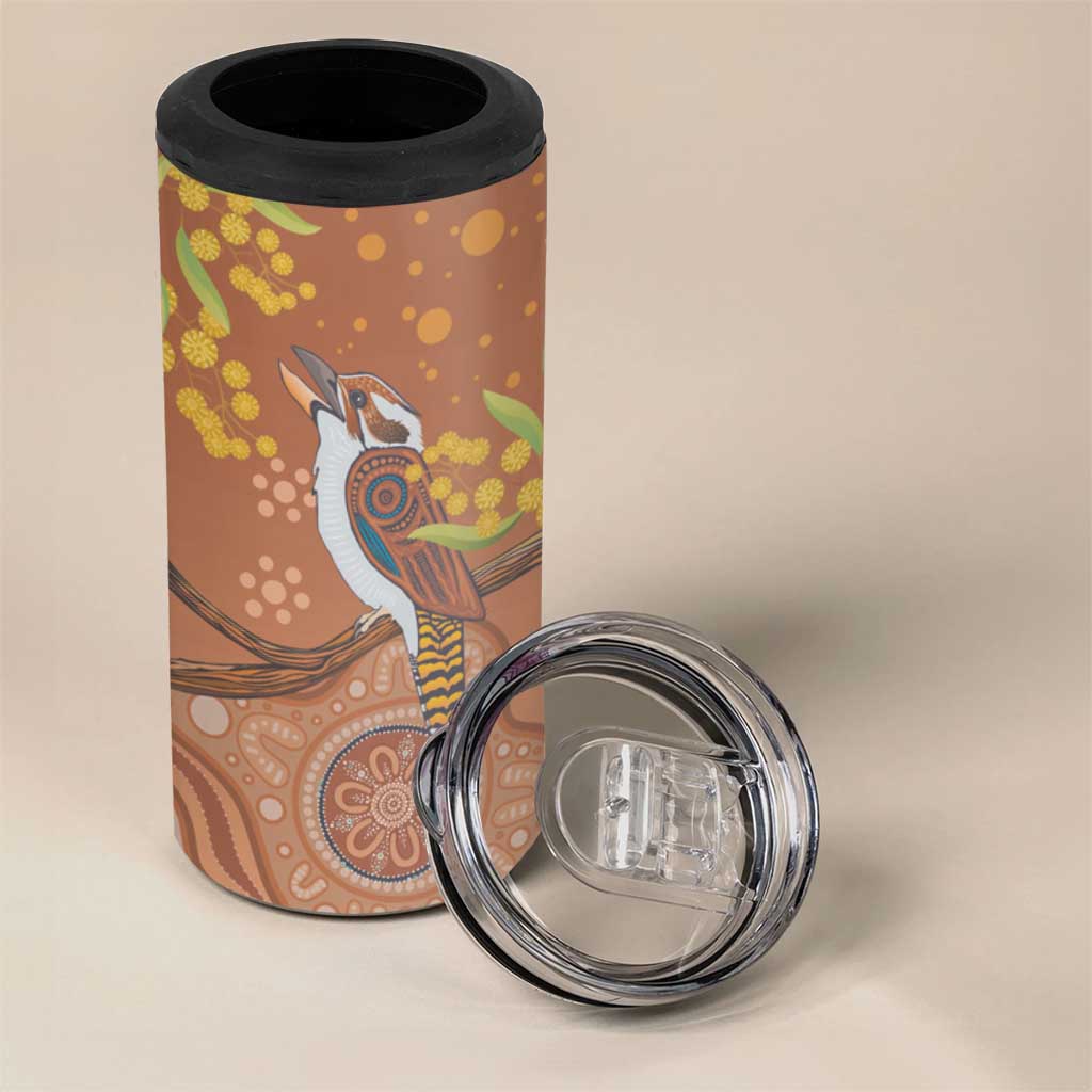 Africa Tribal Pattern Mixed Leopard Skin 4 in 1 Can Cooler Tumbler LT9 main image 1