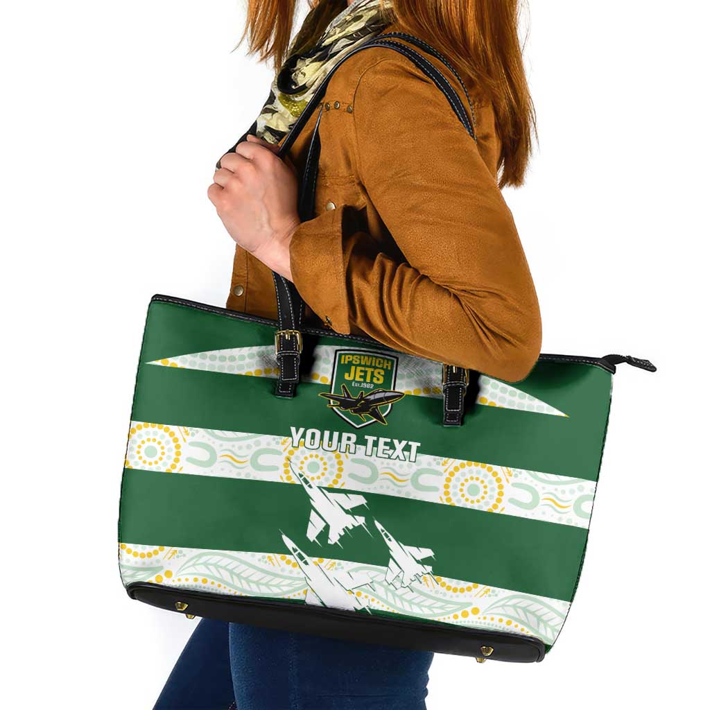 Afro Basketball Rwanda Custom Leather Tote Bag Go Champions LT15
