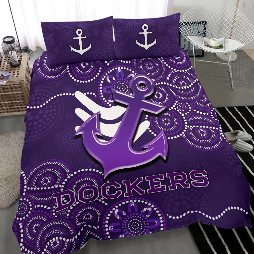 Fremantle Bedding Set Dockers Indigenous aussiehoodie