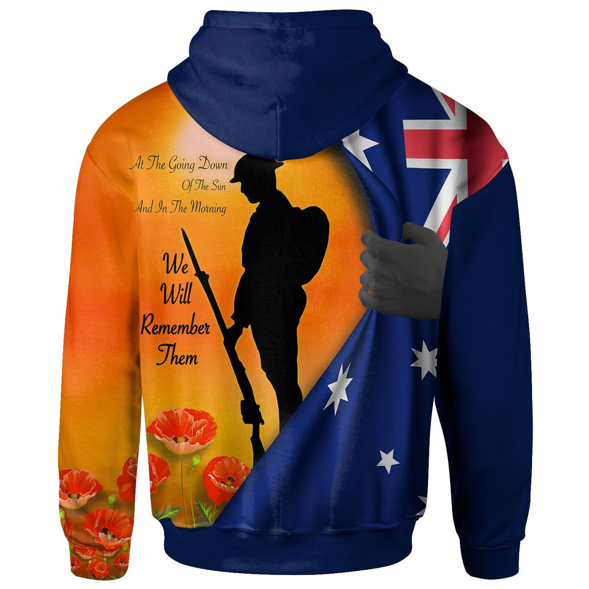 Anzac Men Bomber Jacket - We Will Remember Them Ver02 main image 1