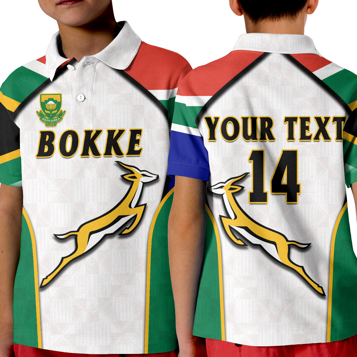 custom-text-and-number-south-africa-rugby-polo-shirt-springboks-2022-go-bokke-african-pattern