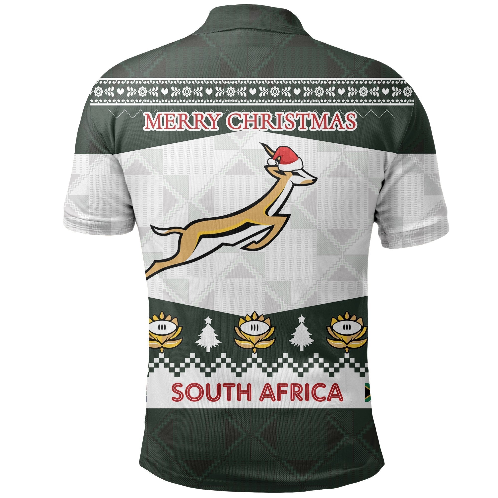 south-africa-springboks-christmas-polo-shirt