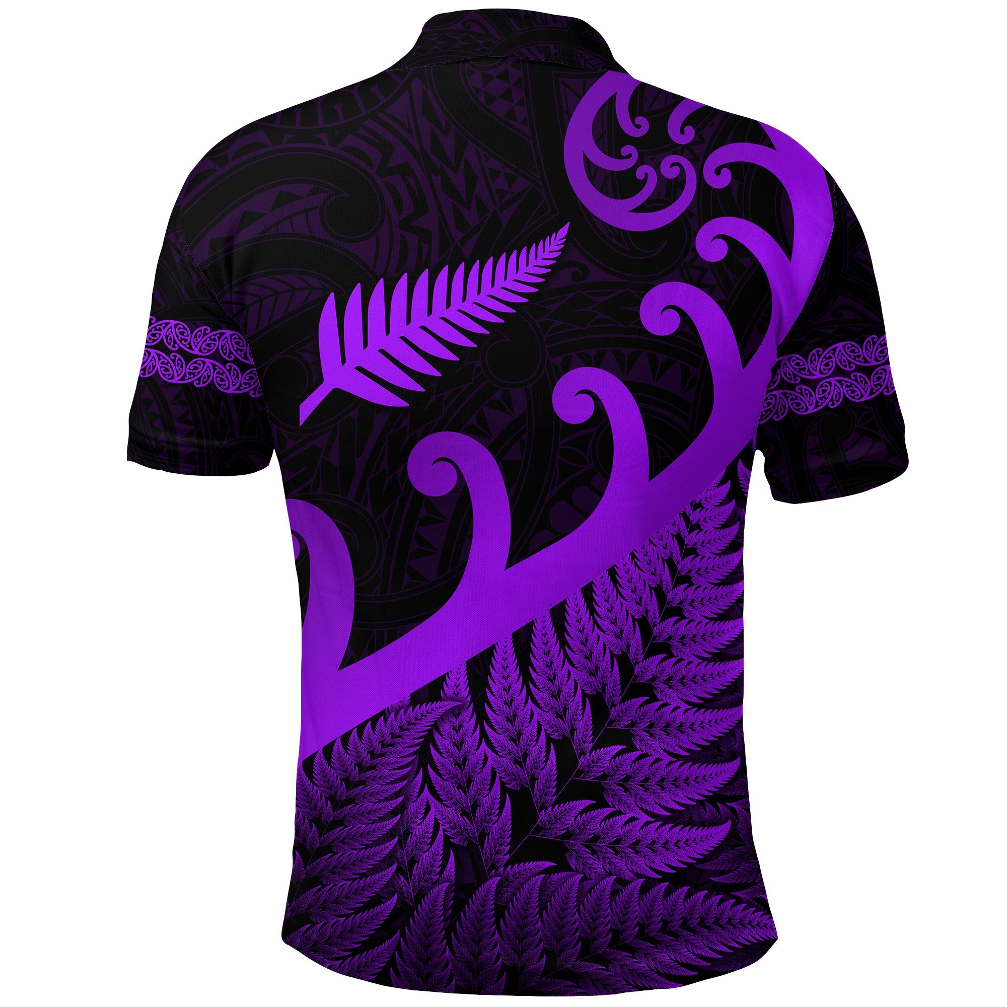 new-zealand-rugby-maori-polo-shirt-silver-fern-koru-vibes-purple