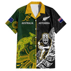 Australia Rugby Mix Aotearoa Rugby Hawaiian Shirt Wallabies All Black Special Version LT14