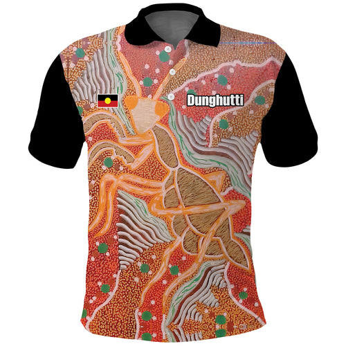 CUSTOMER REQUEST- Hector Ritchie - 19/09/2025 - Praying Mantis Polo Shirt - LT14