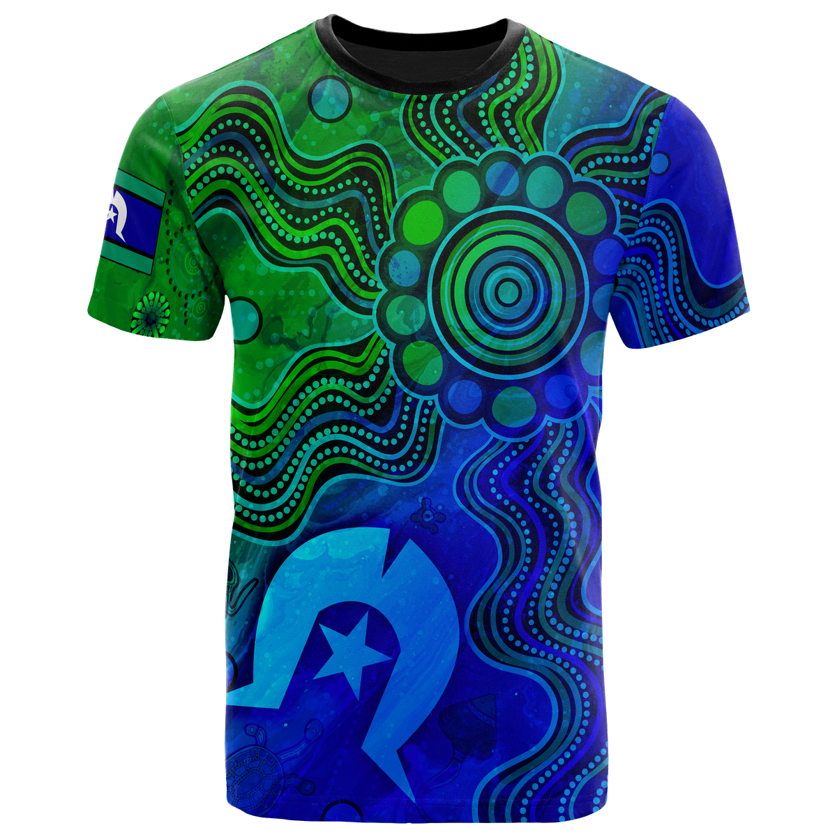 aboriginal-t-shirts-torres-strait-islands-flag