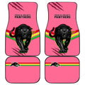 NRL Panthers Car Mats Premiers 2023 Three Peat Proud Of Our Boys Pink LT14