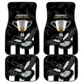 AFL Collingwood Car Mats Magpies Premiers 2023 With Trophy Proud LT14