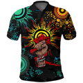 NAIDOC Week 2022 Aboriginal Art Unique Polo Shirt - LT12