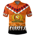 custom-personalised-perth-scorchers-anzac-2022-polo-shirt-camouflage-with-poppy