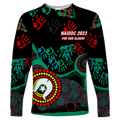 (Custom Personalised) NAIDOC Week 2023 Aboriginal Art For Our Elders Long Sleeve Shirt 