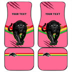 Personalised NRL Panthers Car Mats Premiers 2023 Three Peat Proud Of Our Boys Pink LT14