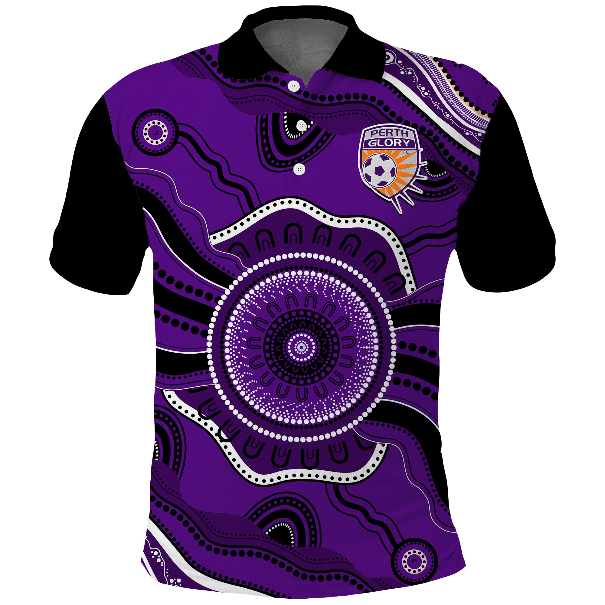 CUSTOMER REQUEST- Perth Glory - 06/01/2025 - Polo Shirt - LT14
