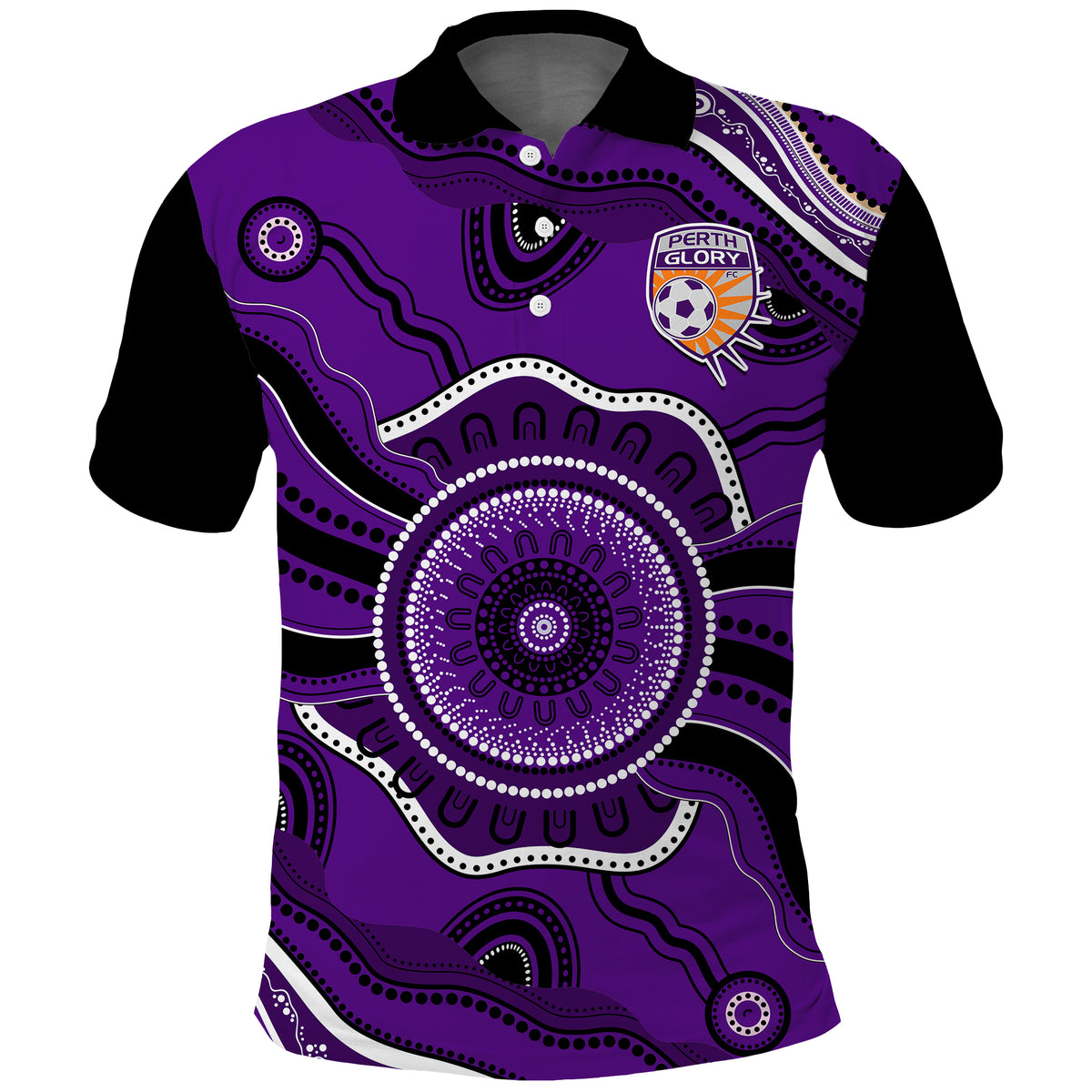CUSTOMER REQUEST- Perth Glory - 06/01/2025 - Polo Shirt - LT14
