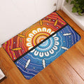 australia-aboriginal-inspired-door-mat-blue-and-orange-aboriginal-dot-art-vector-painting