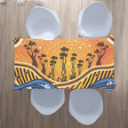 australia-aboriginal-inspired-tablecloth-aboriginal-dot-art-vector-background-nature-concept