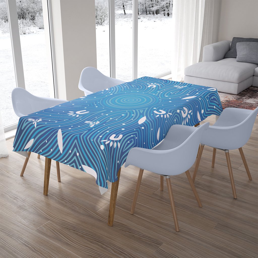 australia-aboriginal-inspired-tablecloth-aboriginal-art-dot-painting-pattern-blue-color