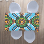 australia-aboriginal-inspired-tablecloth-green-aboriginal-connection-artwork