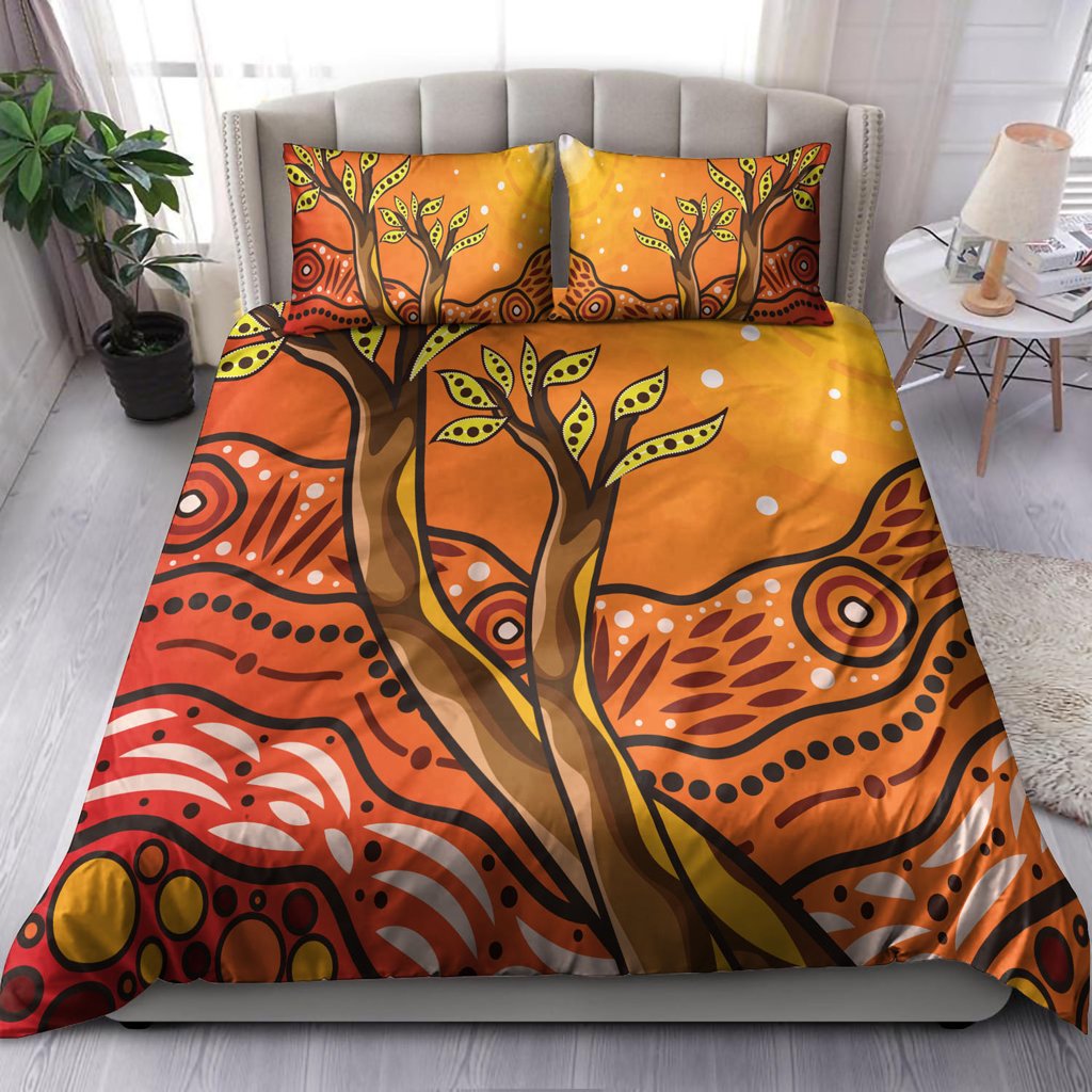australia-aboriginal-inspired-bedding-set-aboriginal-boab-tree-vector-painting-aboriginal-art-bedding-set