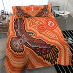 australia-aboriginal-inspired-bedding-set-bird-aboriginal-styled-dot-painting-artwork-bedding-set