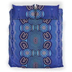 australia-aboriginal-inspired-bedding-set-aboriginal-connection-concept-artwork-purple-color