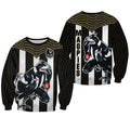 Magpies Football Sweatshirt Collingwood 1892 Indigenous Sporty Style LT14