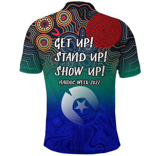 naidoc-week-2022-torres-strait-islander-with-aboriginal-dot-painting-art-polo-shirt
