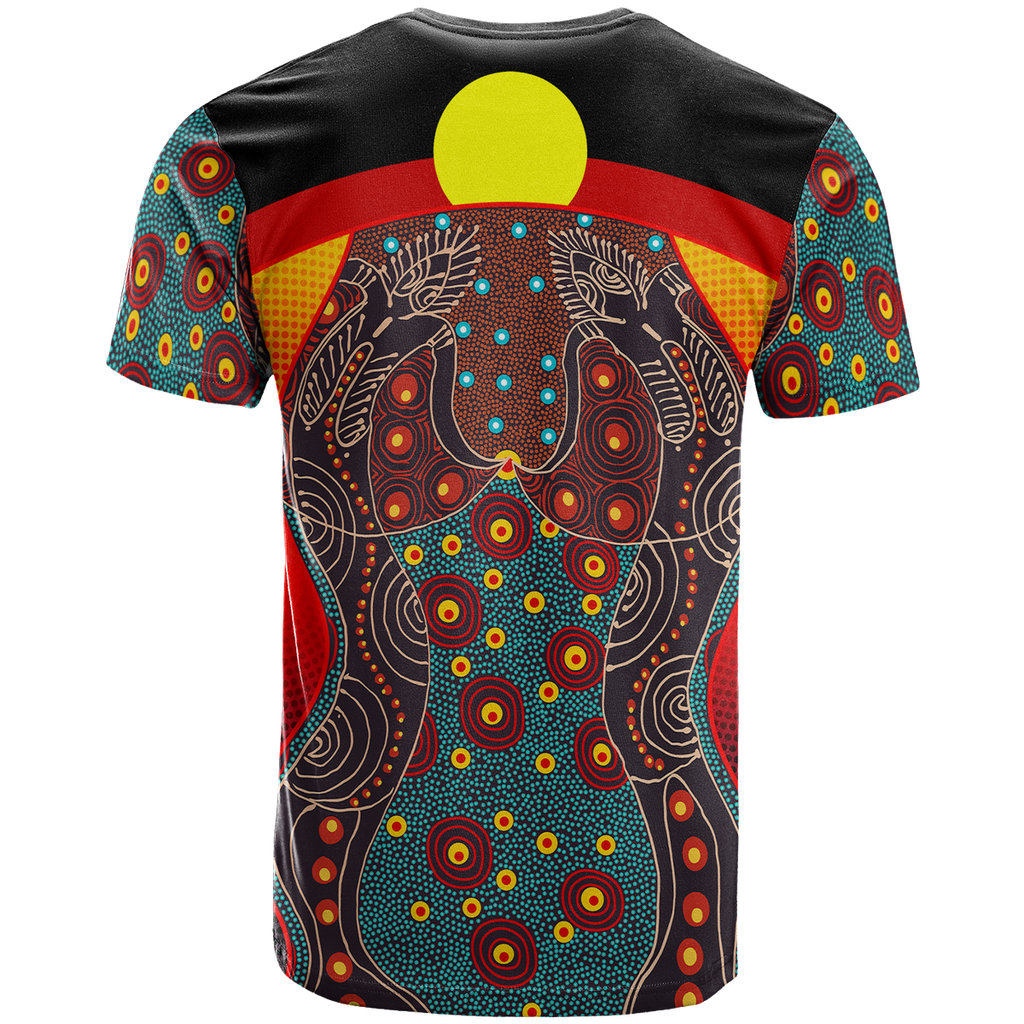 t-shirt-aboriginal-sublimation-dot-pattern-style-red