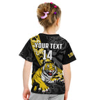 (Custom Text And Number) Richmond Football T Shirt KID Tigers 1885 Indigenous Basic Style LT14