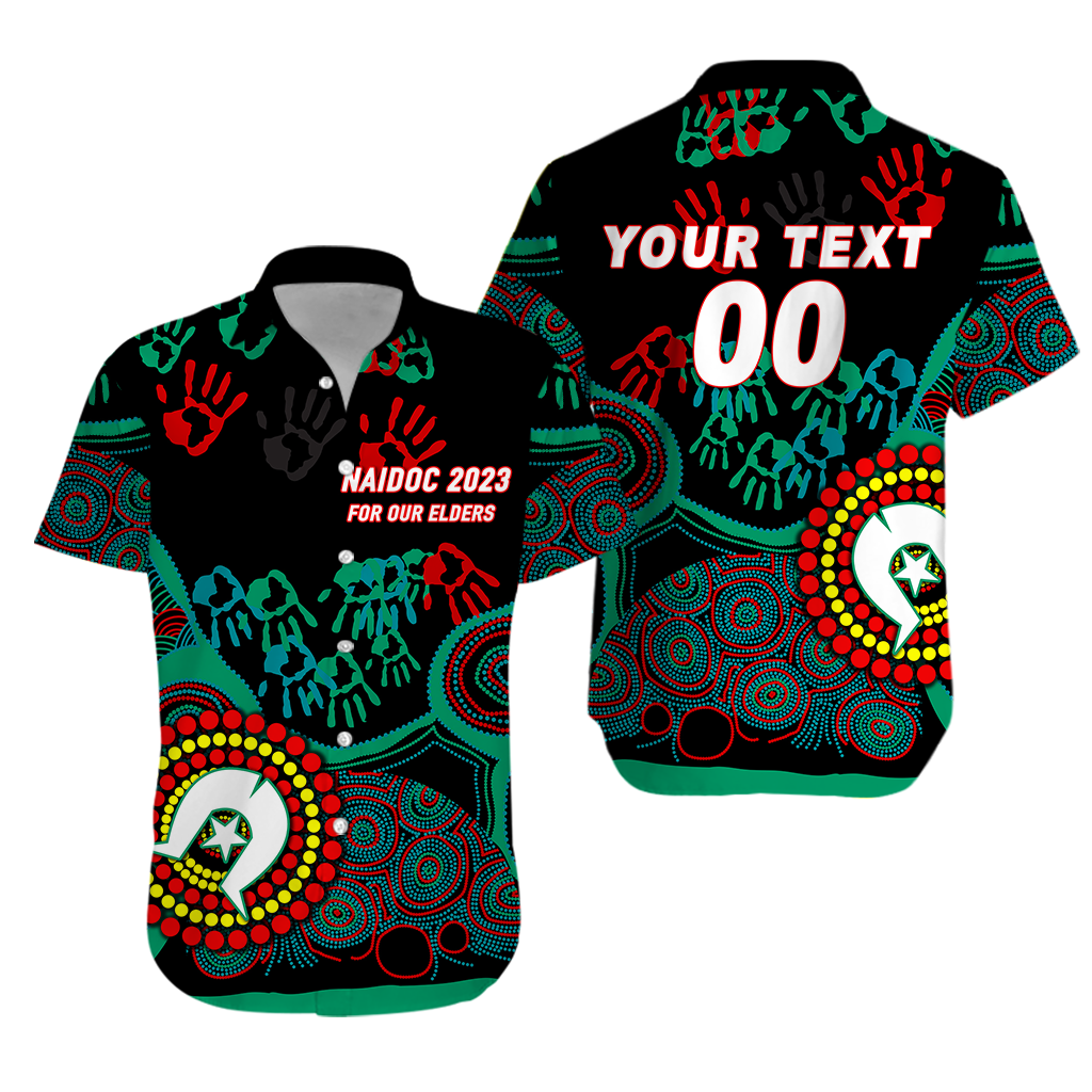 (Custom Personalised) NAIDOC Week 2023 Aboriginal Art For Our Elders Hawaiian Shirt