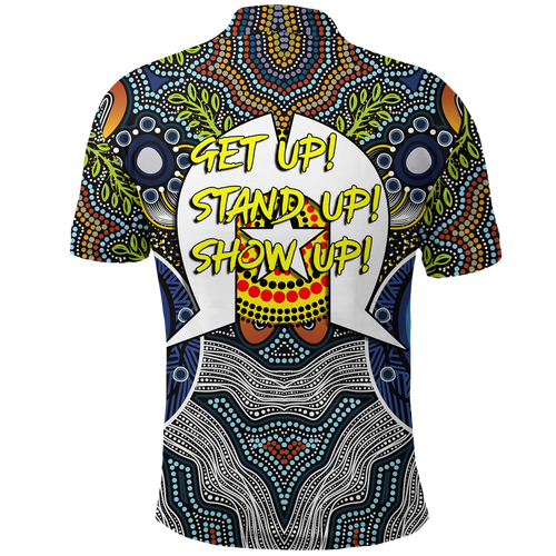 naidoc-week-2022-get-up-stand-up-show-up-aboriginal-dot-art-polo-shirt