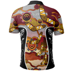 polo-shirt-aboriginal-dot-painting-lizard-shirt-unisex