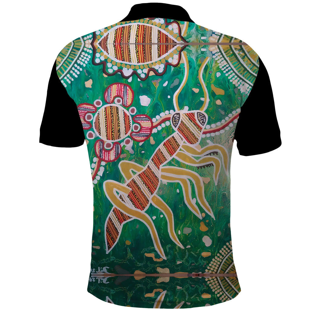 CUSTOMER REQUEST- Hector Ritchie - 01/08/2025 - Praying Mantis Polo Shirt - LT14