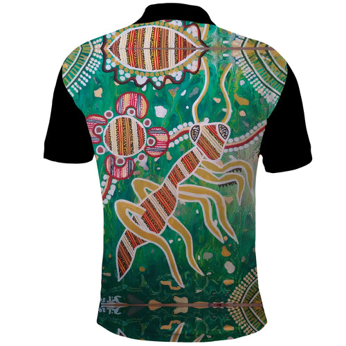 CUSTOMER REQUEST- Hector Ritchie - 01/08/2025 - Praying Mantis Polo Shirt - LT14