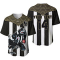 (Custom Text And Number) Magpies Football Baseball Jersey Collingwood 1892 Indigenous Sporty Style LT14