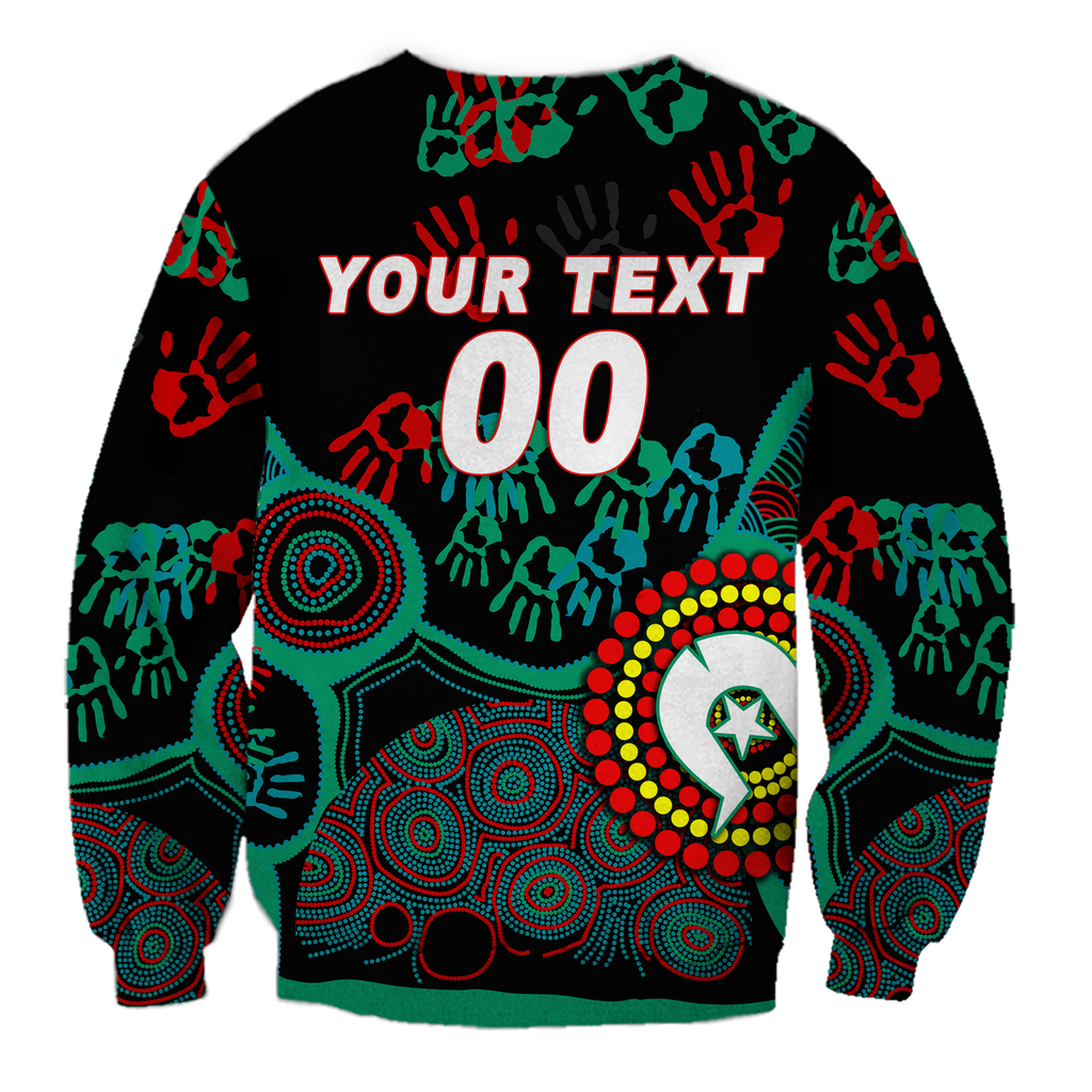 (Custom Personalised) NAIDOC Week 2023 Aboriginal Art For Our Elders Sweatshirt - LT12