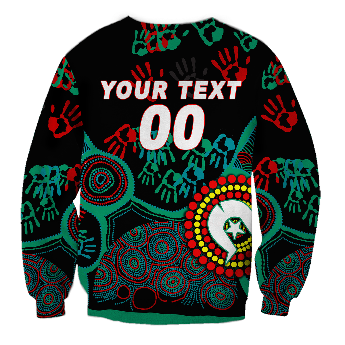 (Custom Personalised) NAIDOC Week 2023 Aboriginal Art For Our Elders Sweatshirt - LT12