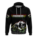 Black Panthers Rugby League Aborigina Hoodie - LT2