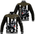 Magpies Football Baseball Jacket Collingwood 1892 Indigenous Sporty Style LT14