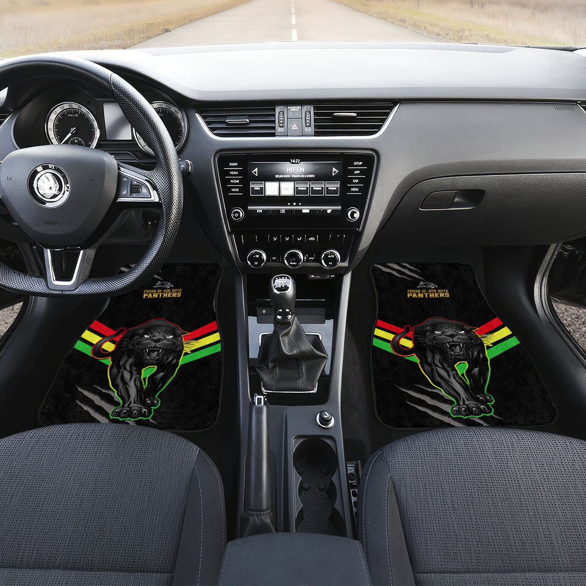 NRL Panthers Car Mats Premiers 2023 Three Peat Proud Of Our Boys Black LT14