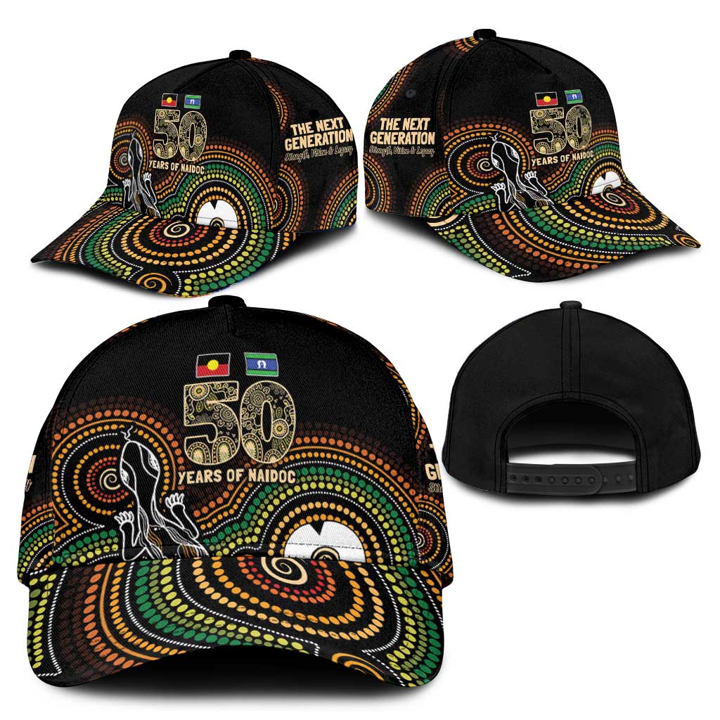 50 Years of NAIDOC Week Indigenous Classic Cap Honor The Past - Grace The Present - Aussie Hoodie