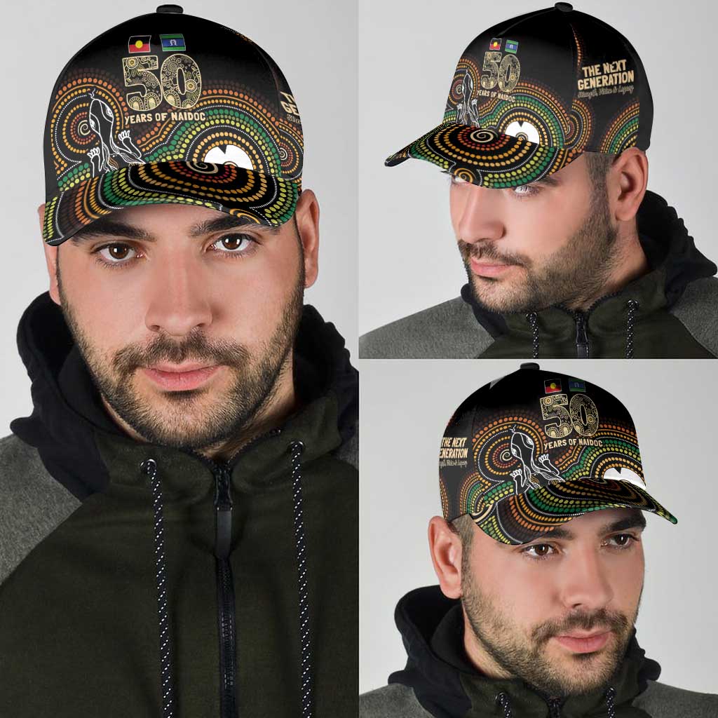 50 Years of NAIDOC Week Indigenous Classic Cap Honor The Past - Grace The Present - Aussie Hoodie