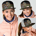 50 Years of NAIDOC Week Indigenous Mesh Trucker Cap Honor The Past - Grace The Present - Aussie Hoodie
