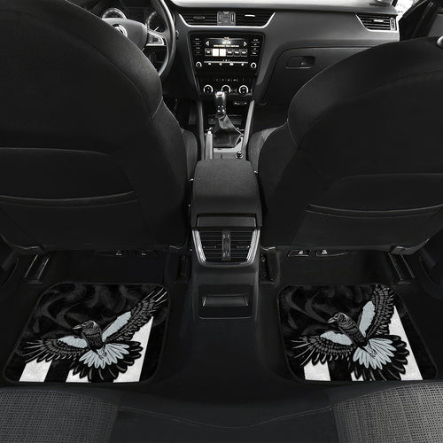 AFL Collingwood Car Mats Magpies Premiers 2023 With Trophy Proud LT14