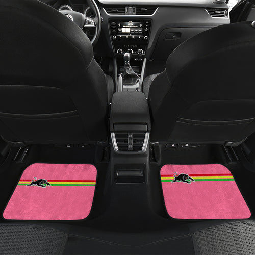 NRL Panthers Car Mats Premiers 2023 Three Peat Proud Of Our Boys Pink LT14