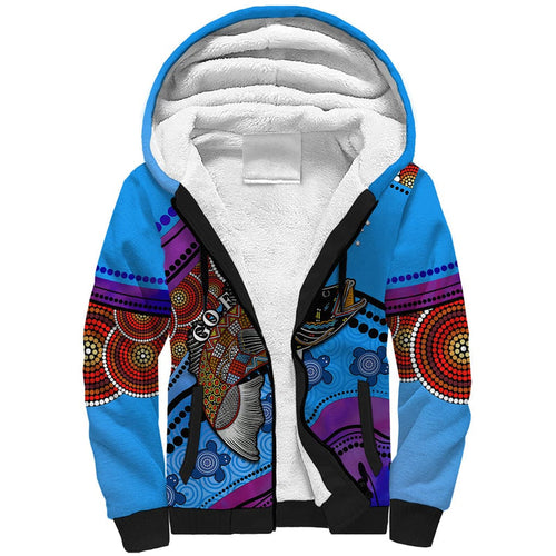custom-personalised-australia-sherpa-hoodie-go-fishing-aboriginal-art