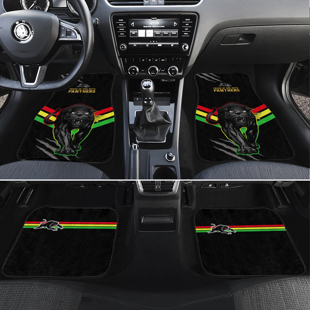 NRL Panthers Car Mats Premiers 2023 Three Peat Proud Of Our Boys Black LT14