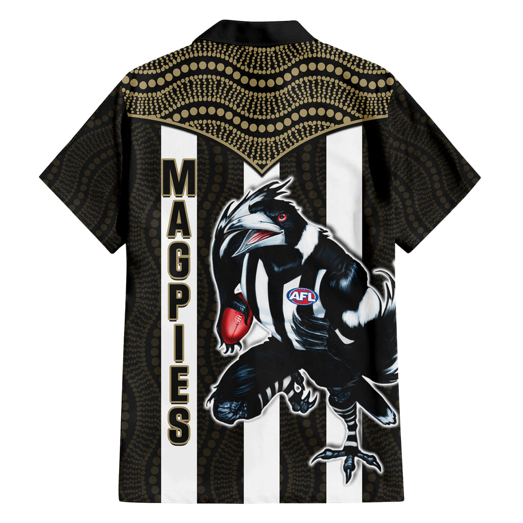 Magpies Football Hawaiian Shirt Collingwood 1892 Indigenous Sporty Style LT14