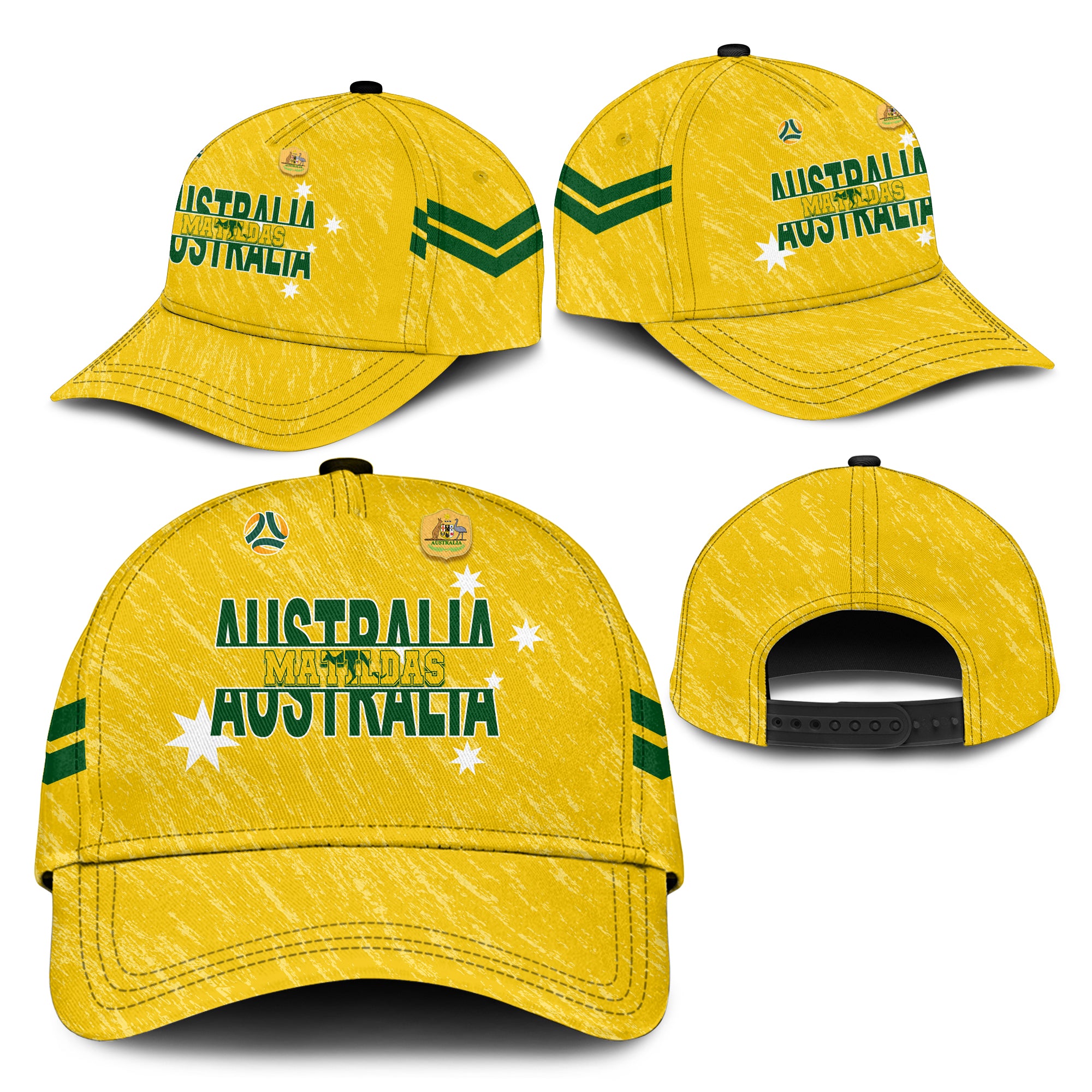 Australia Soccer Classic Cap World Cup Matildas Sporty Vibes LT7